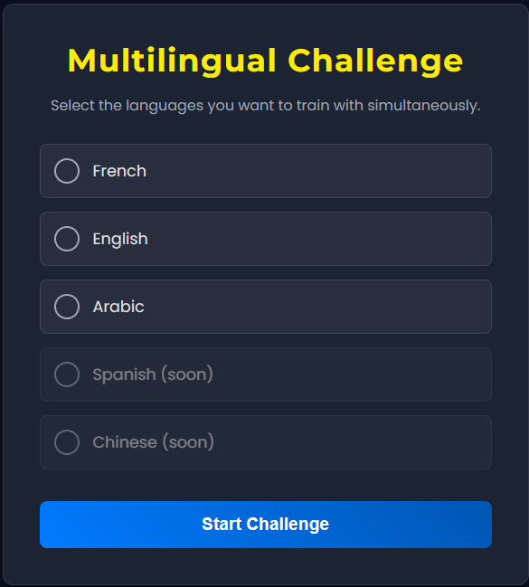 Multilingual Preview